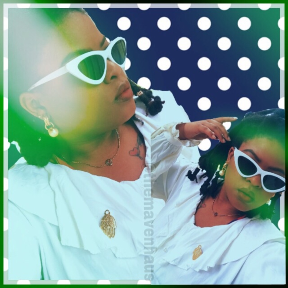 Vintage Style Cateye Sunglasses